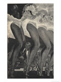 Moulin Rouge Legs Poster