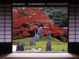 Sand Stone Garden, Komyo-In, Kyoto, Japan Fotografisk trykk av Rex Butcher Sand Stone Garden, Komyo-In, Kyoto, Japan Fotografisk trykk av Rex Butcher