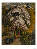 Apple Tree in Blossom In a Shoreham Garden, c.1830 Reproduction procédé giclée par Samuel Palmer