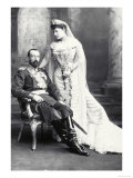 Grand Duke Mikhail Mikhailovitch and Countess de Torby of Russia Lámina giclée por James Lafayette