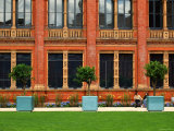 Inner Courtyard Garden at John Madejski Garden Photographic Print by Kim Wilkie