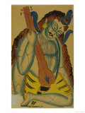 Shiva as a Musician, India, 19th Century Lámina giclée Shiva as a Musician, India, 19th Century Lámina giclée