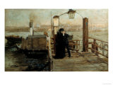 The Landing Stage, 19th Century ジクレープリント - Thomas Alexander Ferfuson・Graham
