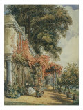 Mrs. Robert Vernon's House at Twickenham, Middlesex, England Giclee Print by John James Chalon