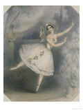 Carlotta Grisi in The Coralli, Perrot Ballet Giselle Giclee-trykk av J. Brandard Carlotta Grisi in The Coralli, Perrot Ballet Giselle Giclee-trykk av J. Brandard