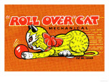 Roll Over Cat Posters