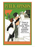 Public Opinion Poster