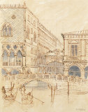 Bridge of Sighs Kunst af Adelene Fletcher Bridge of Sighs Kunst af Adelene Fletcher