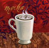 Batik Coffee III Póster por Louise Max Batik Coffee III Póster por Louise Max