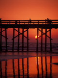 Newport Beach Pier, Orange County, California Photographic Print by Nik Wheeler