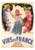 Vinos de Francia Láminas por Antoine Galland Vinos de Francia Láminas por Antoine Galland