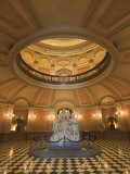 View Under Dome, Capitol Building, Sacramento, California Fotografie-Druck von Dennis Flaherty