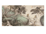 Listen to the Pond Under a Pine Lámina giclée por Tony Xu Listen to the Pond Under a Pine Lámina giclée por Tony Xu