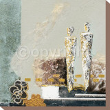 Freeze Stretched Canvas Print by Ines Kollar