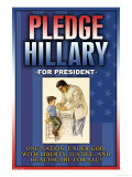 Pledge Hillary for President Photo