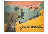 Boys Come Over Here Art