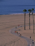 Santa Monica Bike Path, California Photographic Print by Nik Wheeler