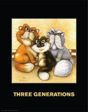 Three Generations Posters by Kourosh 