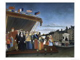 Delivery of Due Reward Giclee Print by Henri Rousseau