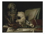 Attributes of Arts, c.1769 reproduction procédé giclée par Anne Vallayer-coster