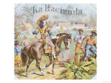 La Hacienda, 19th century Giclée-tryk La Hacienda, 19th century Giclée-tryk
