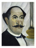 Portrait of the Artist Giclee Print by Henri Rousseau