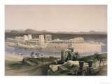 General View of the Island of Philae, Nubia Lámina giclée por David Roberts General View of the Island of Philae, Nubia Lámina giclée por David Roberts