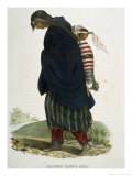 Chippeway Squaw and Child Giclee Print by Thomas Loraine Mckenney