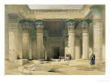 Grand Portico of the Temple of Philae, Nubia Lámina giclée por David Roberts Grand Portico of the Temple of Philae, Nubia Lámina giclée por David Roberts