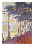 Voiliers reproduction procédé giclée par Paul Signac