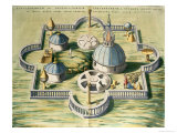 Stellebourg Observatory and Instruments Wydruk giclee autor Joan Blaeu Stellebourg Observatory and Instruments Wydruk giclee autor Joan Blaeu