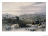 Jerusalem from the North reproduction procédé giclée par David Roberts