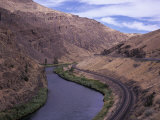 Yakima Canyon and Yakima River, Kittitas County, Washington Photographic Print by Jamie & Judy Wild