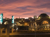 Museum of Glass and Chihuly Bridge of Glass, Tacoma, Washington Photographic Print by John & Lisa Merrill