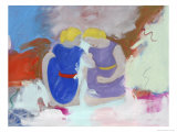 Two Women Giclee-trykk av Peggy Brown