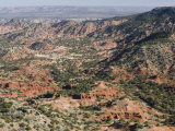 Palo Duro Canyon Landscape, Amarillo, Texas Photographic Print by Walter Bibikow
