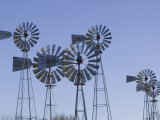 American Wind Power Center, Lubbock, Texas Photographic Print by Walter Bibikow