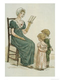 July, Kate Greenaway's Almanac For 1895 reproduction procédé giclée par Kate Greenaway