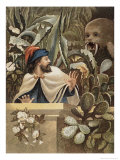 Upon the Strange, Prickly Leaves Giclee Print by Eleanor Vere Boyle