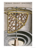 Quandrans Volubilis Azimuthalis Giclee Print by Joan Blaeu