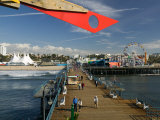 Santa Monica Pier, Santa Monica, Los Angeles, California Photographic Print by Walter Bibikow