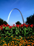 Famous St. Louis Arch, Archway Park, St. Louis, Missouri Photographie par Bill Bachmann