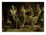 Family of Peasants Reproduction procédé giclée par Louis Le Nain
