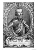 Hernan Cortes reproduction procédé giclée par John Ogilby