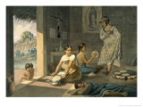 Tortilla Making Giclee Print by Johann Friedrich Maximilian Von Waldeck