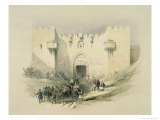 Damascus Gate, Jerusalem Giclee Print by David Roberts