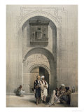 Entrance to a Private Mansion, Cairo Lámina giclée por David Roberts