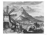 Potosi, c.1671 reproduction procédé giclée par John Ogilby