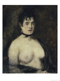La Brune Aux Seins Nus Giclee Print by Édouard Manet