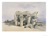 Kom, Ombo Lámina giclée por David Roberts Kom, Ombo Lámina giclée por David Roberts